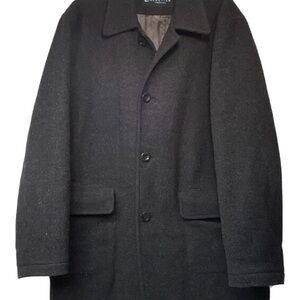 Kenneth Cole Charcoal Trench Coat